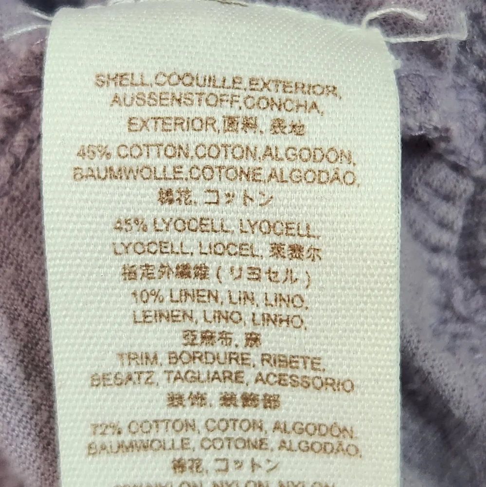 We The Free Lavender Boat Neck Cropped Top